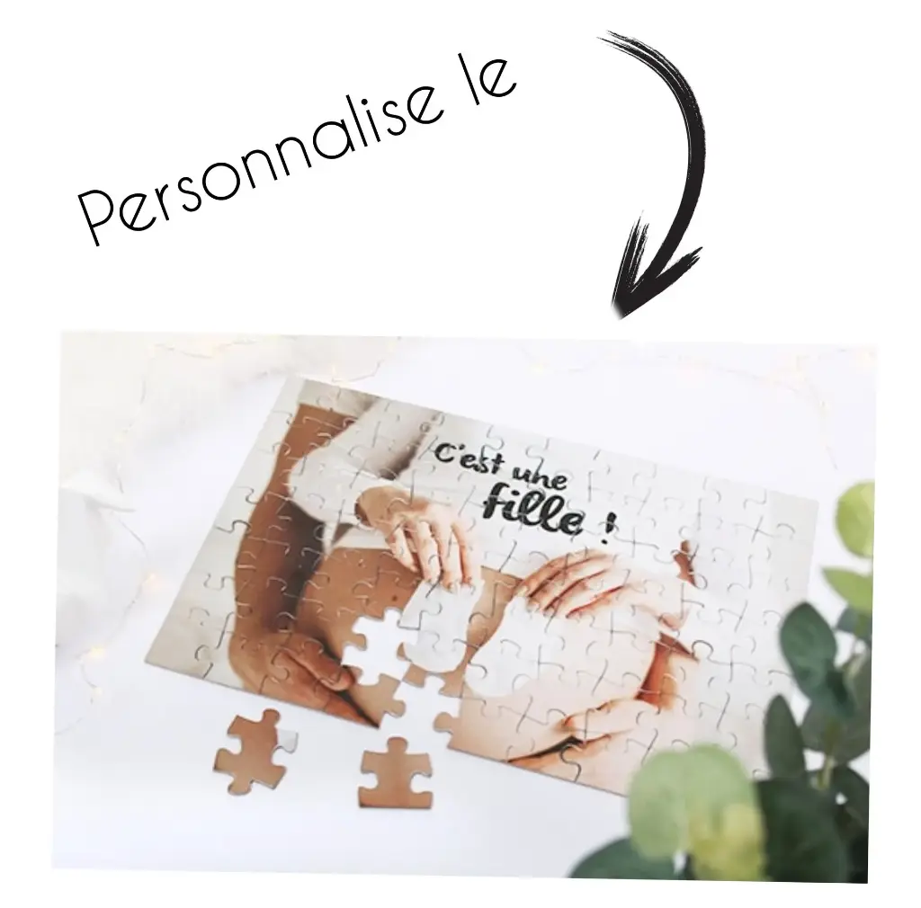 Puzzle A4 personnalisé