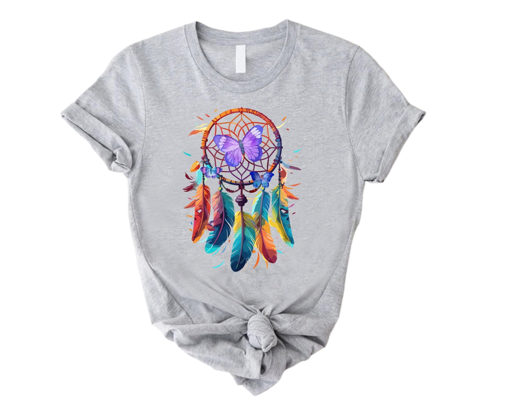 T-shirt femme "Attrape rêve" (Blanc, XS)