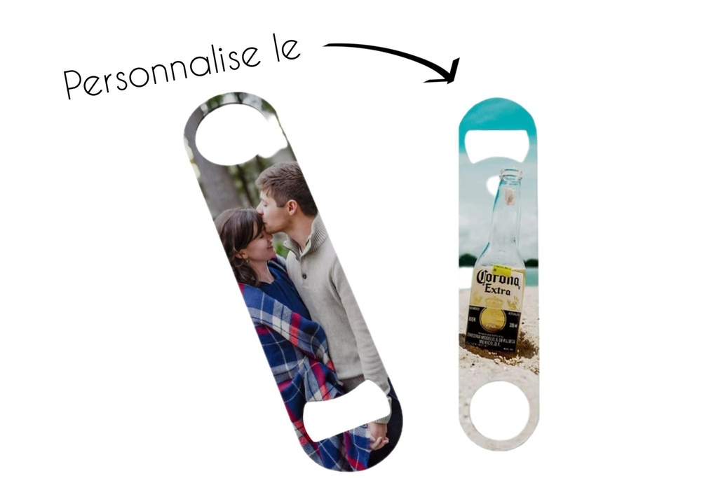 Décapsuleur personnalisé