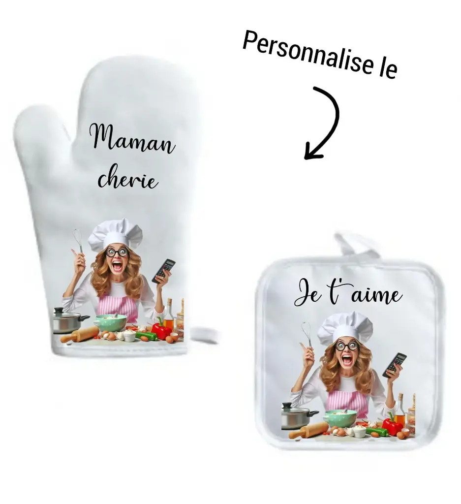 Ensemble de cuisine personnalisé