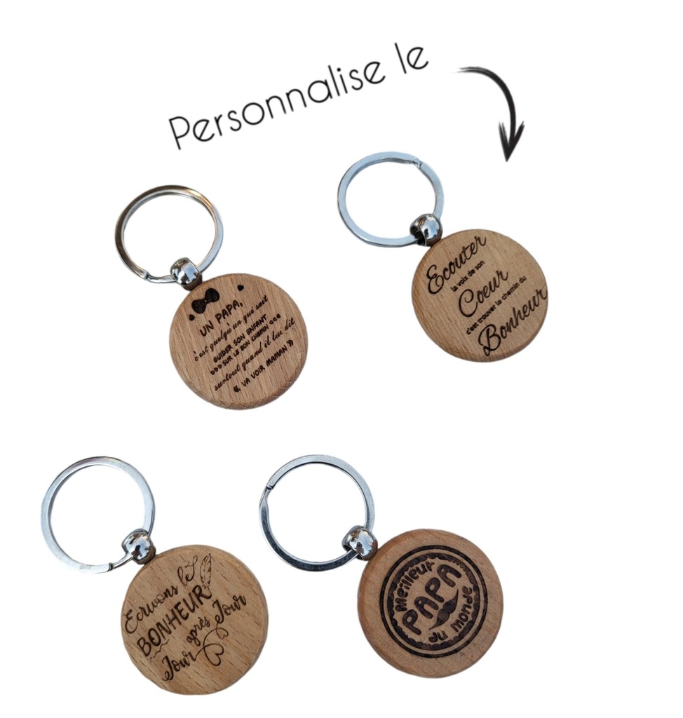 Porte clé  personnalisé