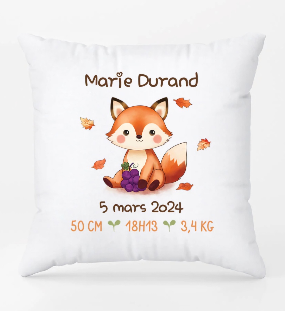 Taie d'oreiller "Naissance"