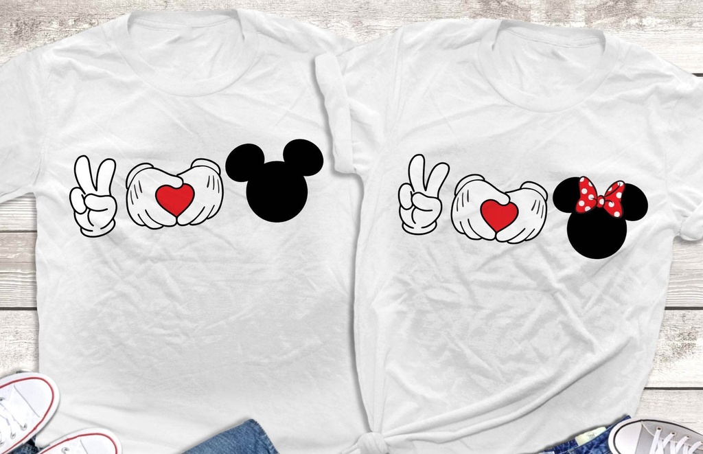 T-shirt spécial mère/fille (Blanc, XS, XS)