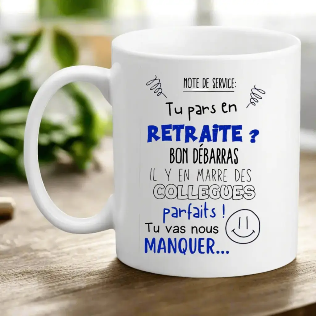 Mug "Retraite"