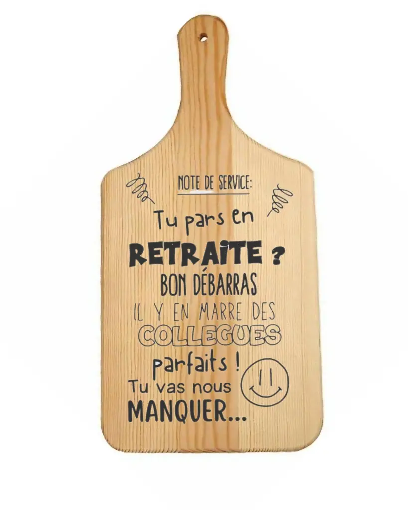 Planche apéro "Retraite"