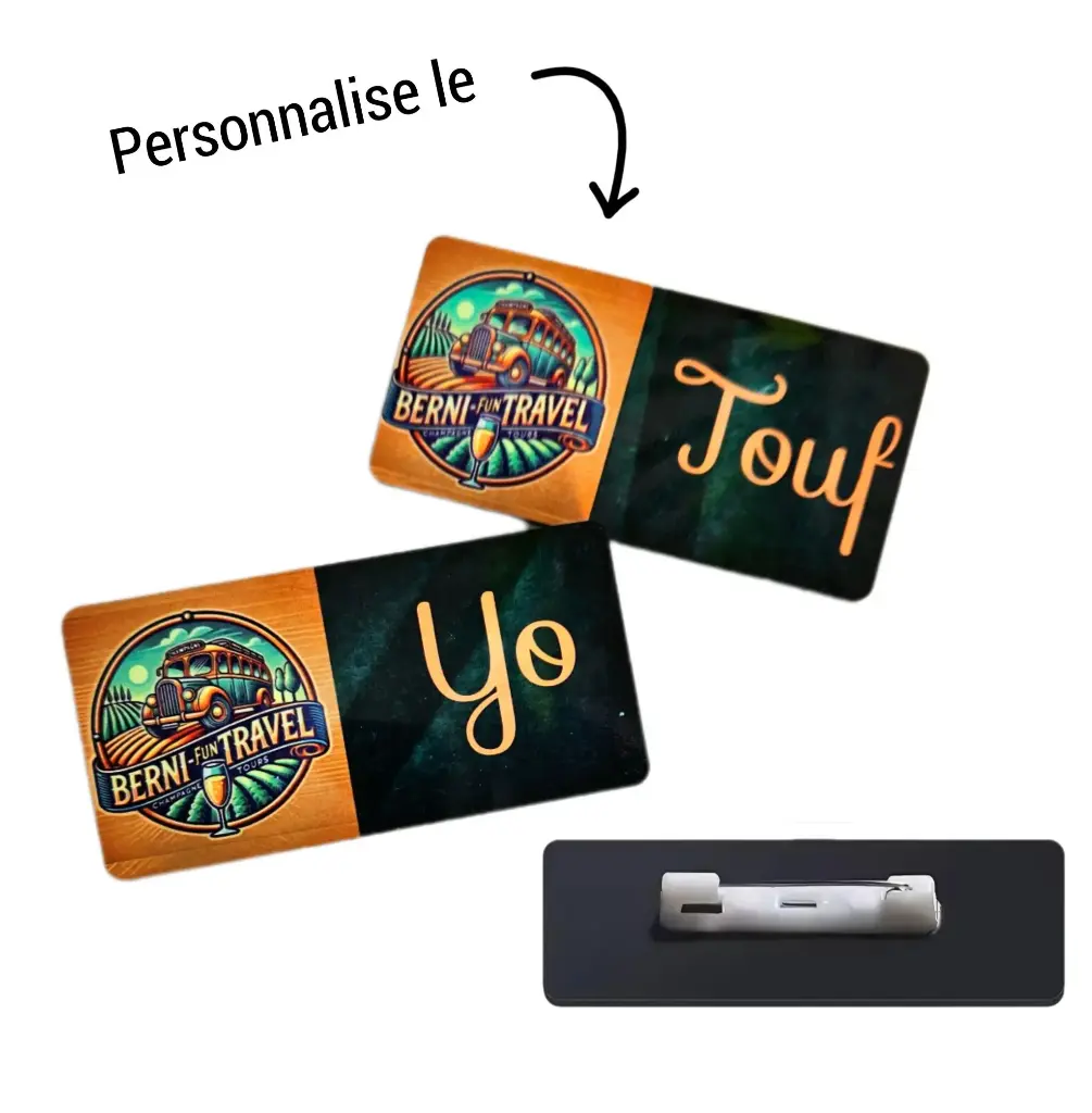 Badge personnalisé
