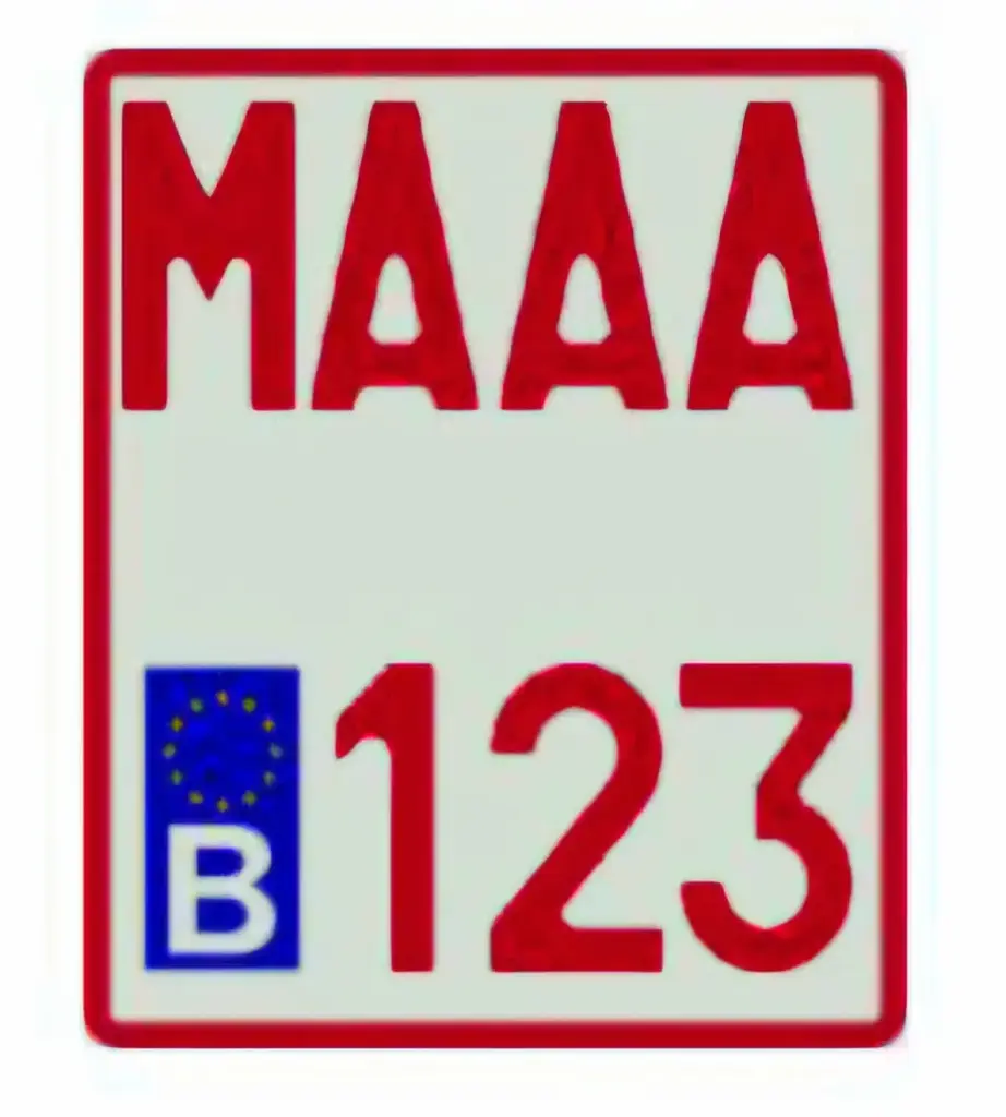 Stickers plaque moto spécial enduro