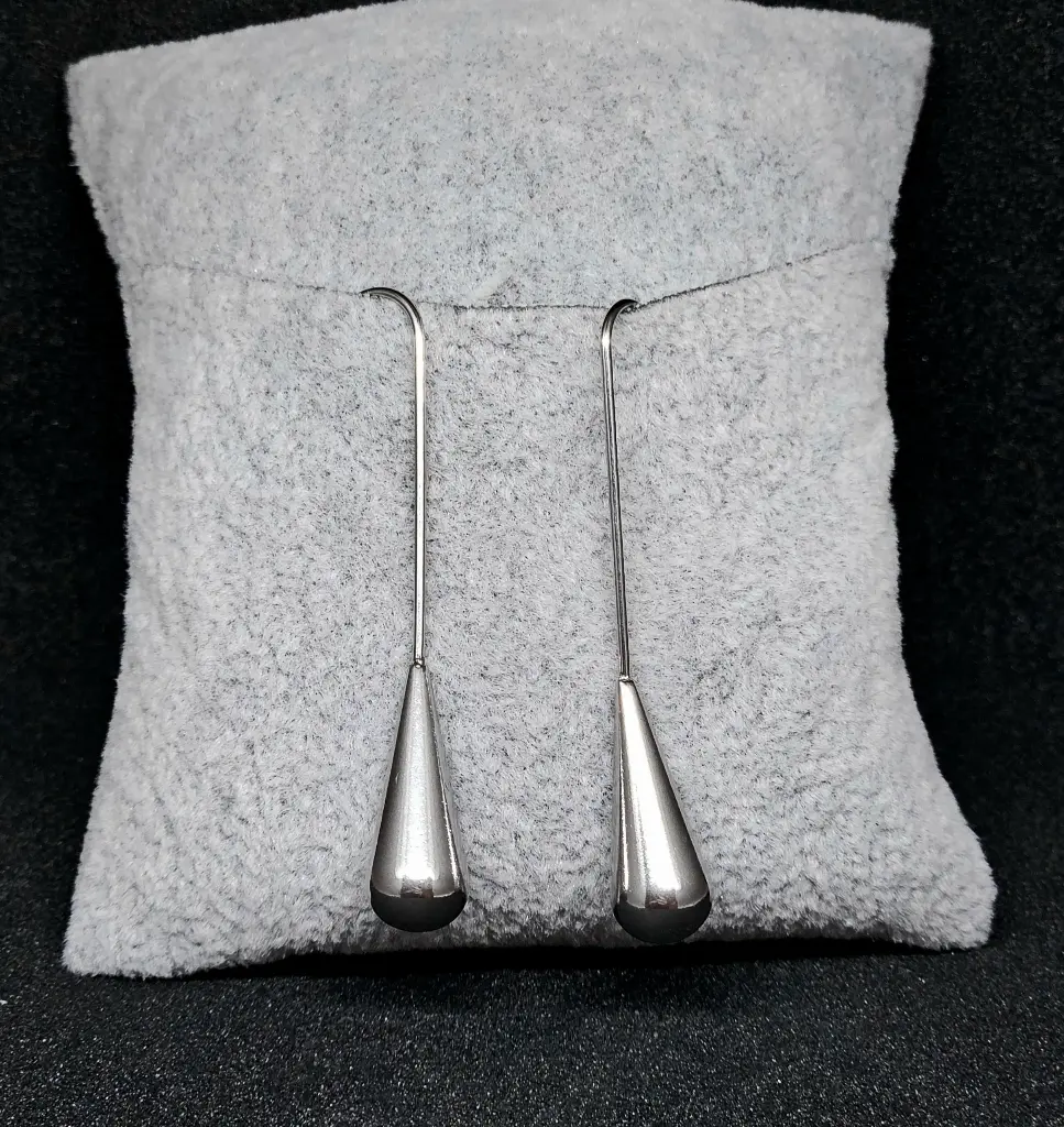 Boucles d’oreilles en acier inoxydable