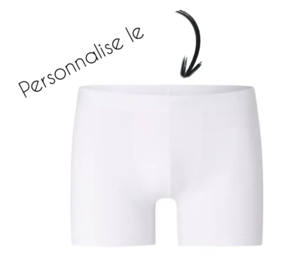 Boxer personnalisé homme (S)