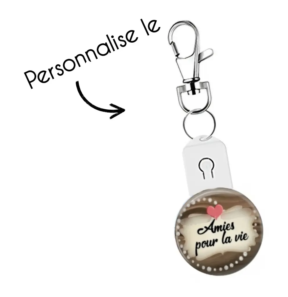 Porte clé led personnalisé