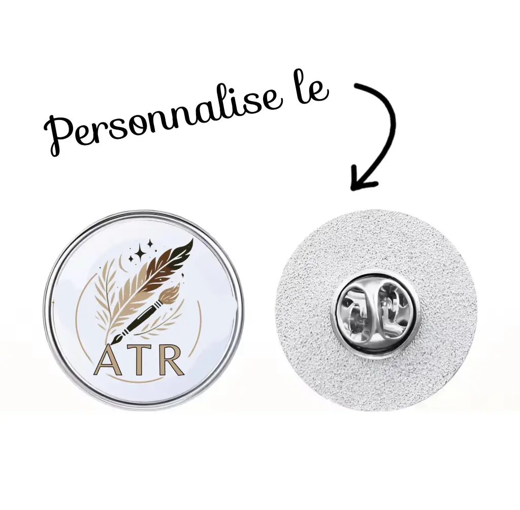 Pins personnalisé en acier inoxydable