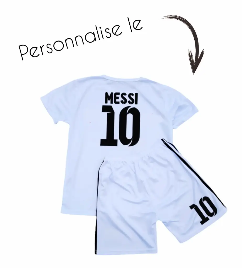 Ensemble sport personnalisé enfant (4-5 ans)