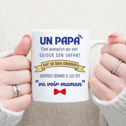 Mug " Un papa "