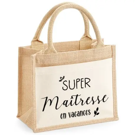 Sac cabas "Super Maitresse"