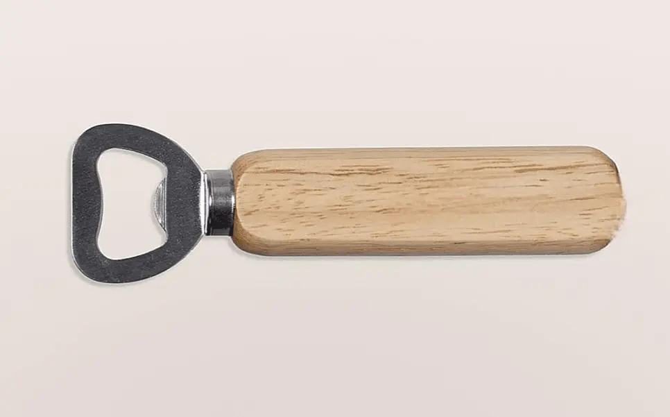 Décapsuleur personnalisé en bois