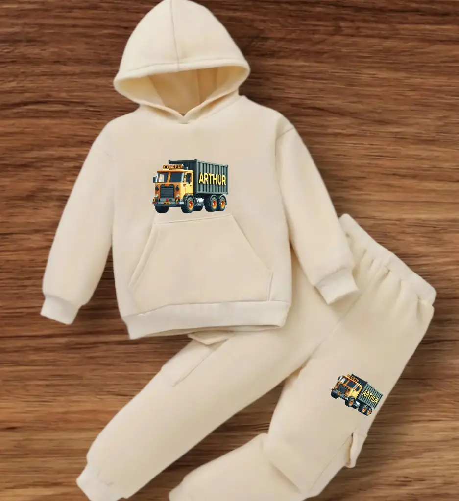 Ensemble sweat et pantalon personnalisé enfant garçon