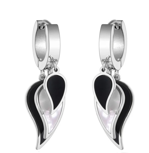 Boucles d'oreilles plumes