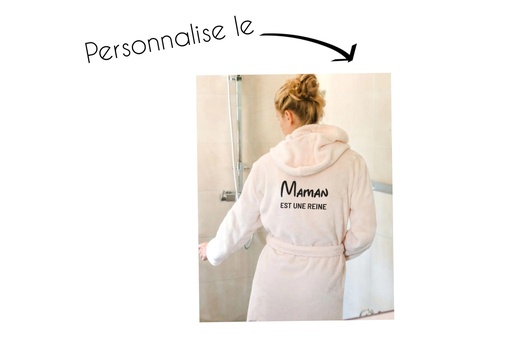 Peignoir personnalisé
