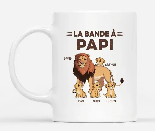 Mug personnalisé "Papi"