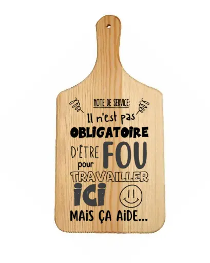 Planche apero "Humour travail "