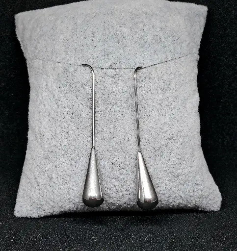 Boucles d’oreilles en acier inoxydable