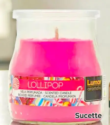 Bougie Parfumée- Parfum Sucette