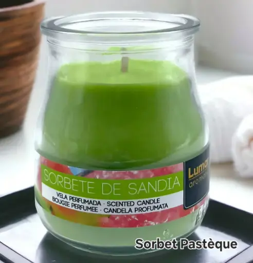 Bougie Parfumée- Parfum Sorbet Pastèque