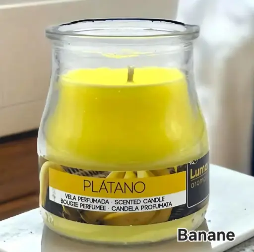 Bougie Parfumée- Parfum Banane