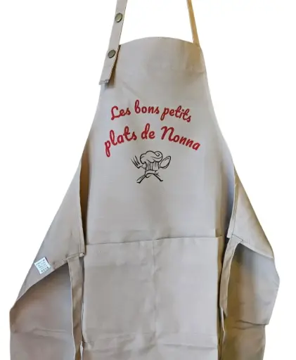 Tablier de cuisine personnalisé