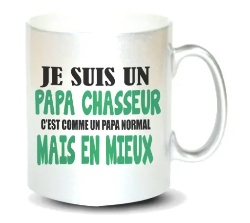 Mug " Papa chasseur "