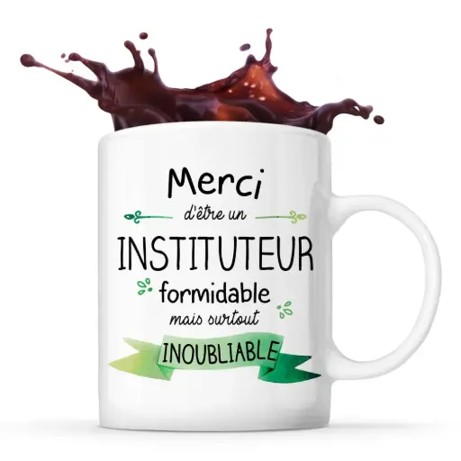 Mug "Merci instituteur"